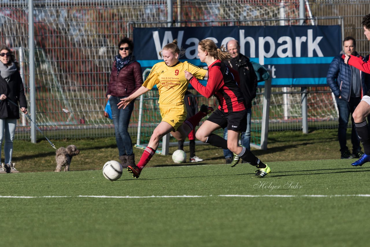 Bild 290 - B-Juniorinnen SG Weststeinburg/Bei - SV Fisia 03 : Ergebnis: 1:2